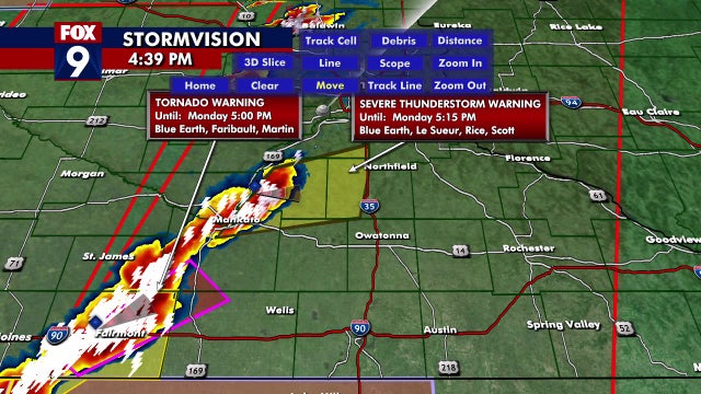 MN storms: Tornadoes reported in southern Minnesota amid storms