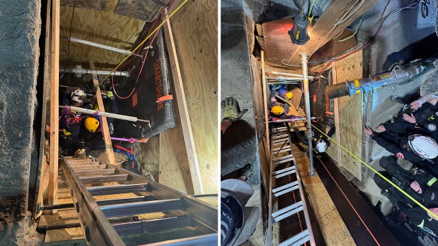 Drain worker rescued in Minneapolis after being trapped in hole