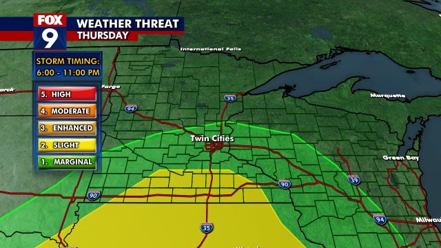 April severe weather: What to expect with Thursday's storms