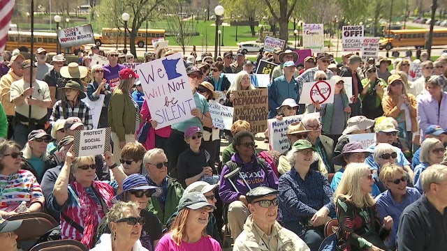 Minnesota seniors rally against ‘100 days of Trump’