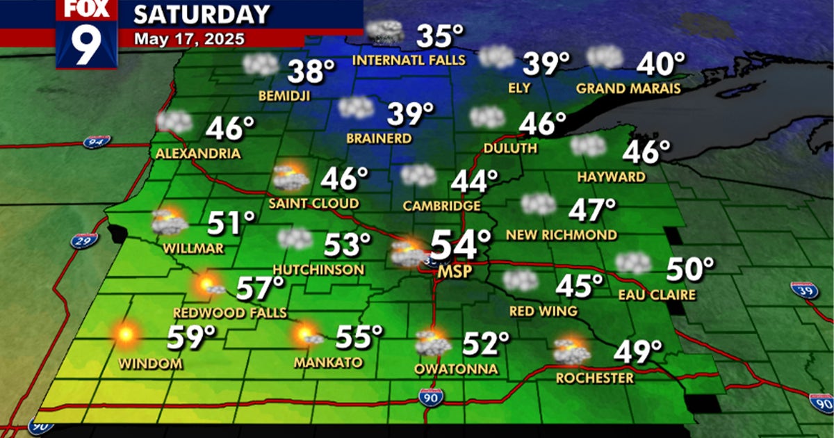 Minnesota weather: Cold and breezy Saturday with milder and sunny ...