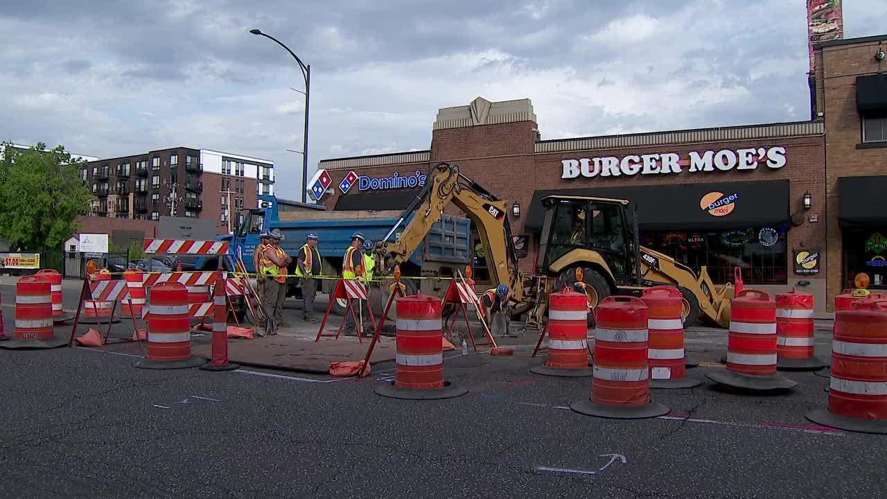 St. Paul sinkhole closes West 7th Street from Kellogg Boulevard to ...