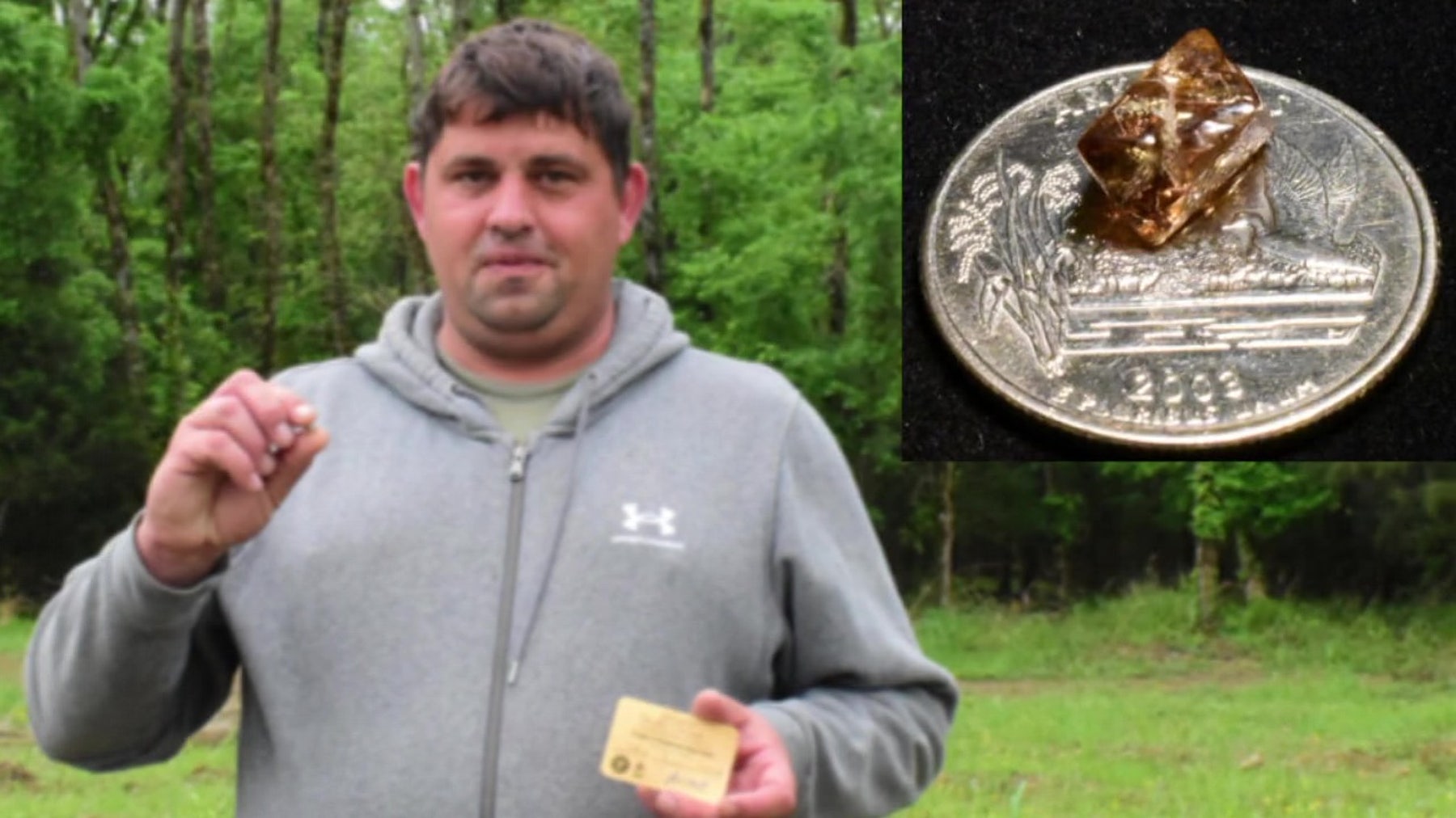 3.81-carat diamond found in Arkansas State Park by Minnesota man
