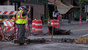 West 7th Street reopens to local traffic after sinkhole in downtown St. Paul