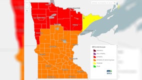 MN weather: Air quality alert this weekend as smoke from Canada wildfires enters state