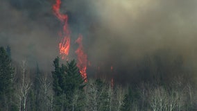 Another Red Flag warning in effect for most of MN as wildfires rage