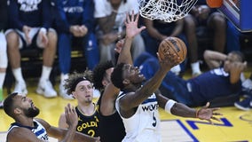 Timberwolves get 117-110 Game 4 win over Warriors to take 3-1 series lead