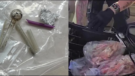 Bloomington police recover stolen crab legs and meth pipes following chases