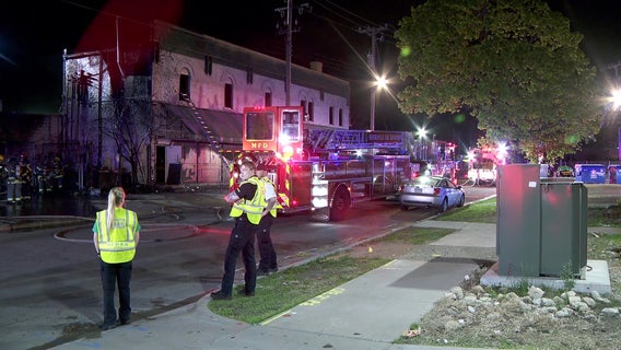 Former Whiskey Junction damaged in 2-alarm fire in Minneapolis