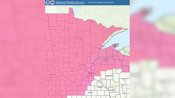 Red Flag fire warning in place for most of Minnesota