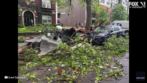 Suspected tornado causes major damage in St. Louis, Missouri