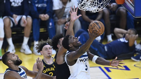 Timberwolves get 117-110 Game 4 win over Warriors to take 3-1 series lead