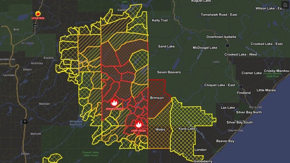 Minnesota wildfires maps: Evacuation areas, latest information