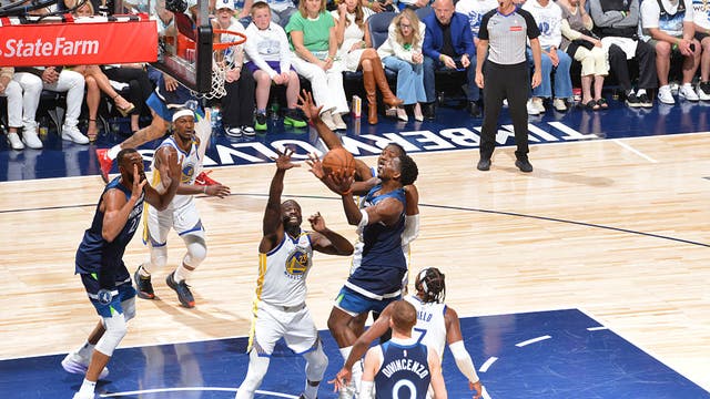 Timberwolves tie series against Golden State Warriors with 117-93 win