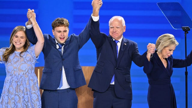 Gus Walz opens up about emotional moment at 2024 DNC