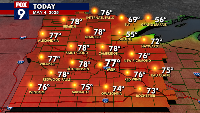MN weather: Sunshine and above average temperatures ahead