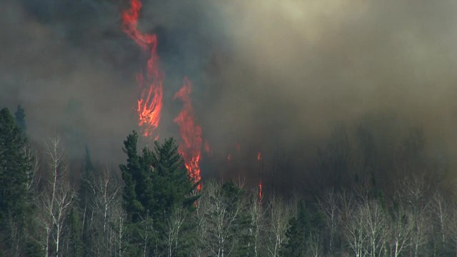 Another Red Flag warning in effect for most of MN as wildfires rage