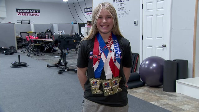 7th grade girl wrestler wins gold at ‘Junior Olympics’ representing Minnesota