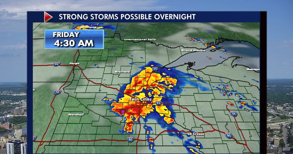 Minnesota weather: What to expect for overnight storms | FOX 9 ...