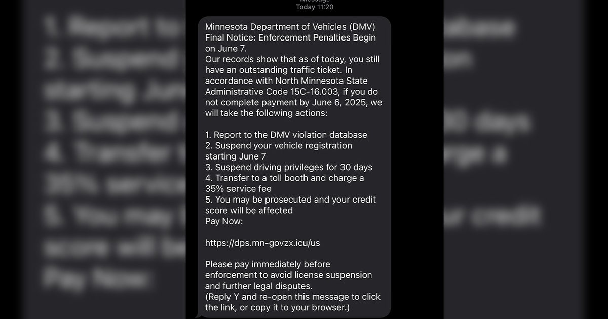 DMV scam texts target people with bogus ticket warnings: What you ...