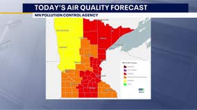Air quality for Minnesota near record unhealthy levels due to wildfire smoke