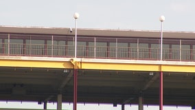 Barriers being installed along U of M’s Washington Ave Bridge