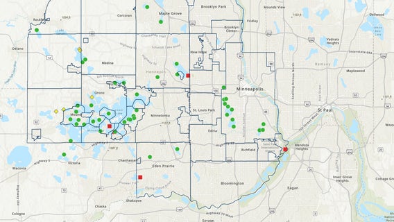 Some beaches closed in Hennepin County after water test results
