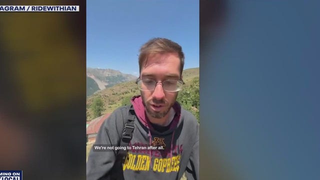 Bike tour to border ordeal: Minnesota man flees Iran as tensions rise