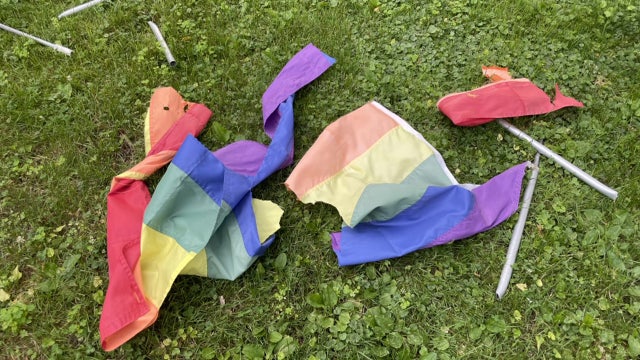 St. Paul Pride vandal caught on camera, fails at fear