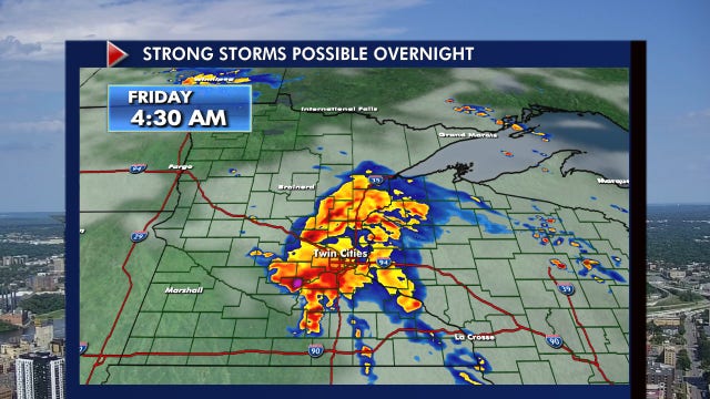 Minnesota weather: What to expect for overnight storms