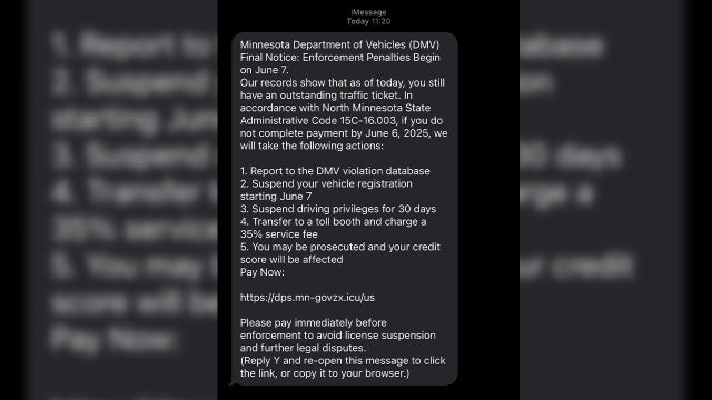 DMV scam texts target people with bogus ticket warnings: What you should do