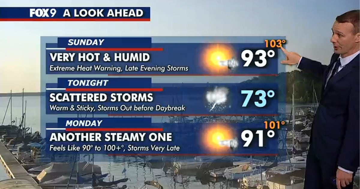 Minnesota weather: Hazy and hot to start the week, cooler Wednesday ...