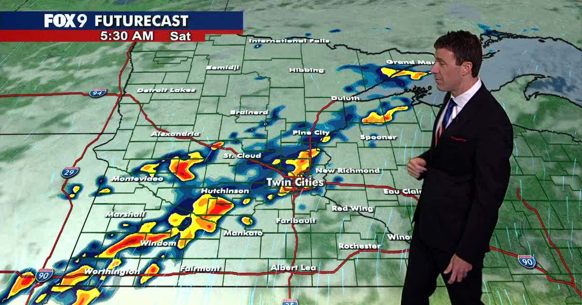 MN weather: What to expect with Saturday storms | FOX 9 Minneapolis-St ...