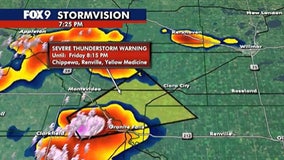 Minnesota weather: Severe storms rolling through state Friday evening