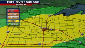 Minnesota weather: Tornado warnings, flash floods in southern counties Wednesday