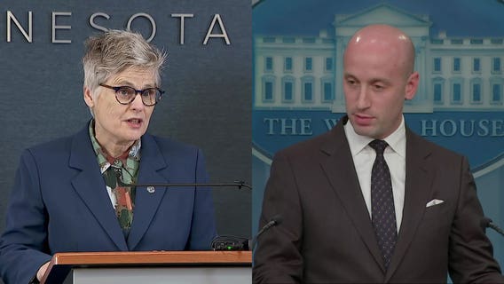 Mary Moriarty calls Trump adviser Stephen Miller a white supremacist after Minneapolis rant