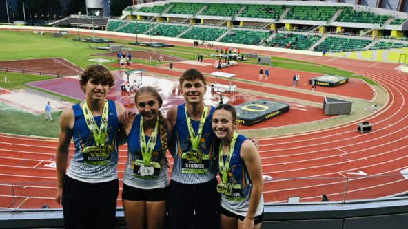 Hastings track team celebrates a historic spring with first state title