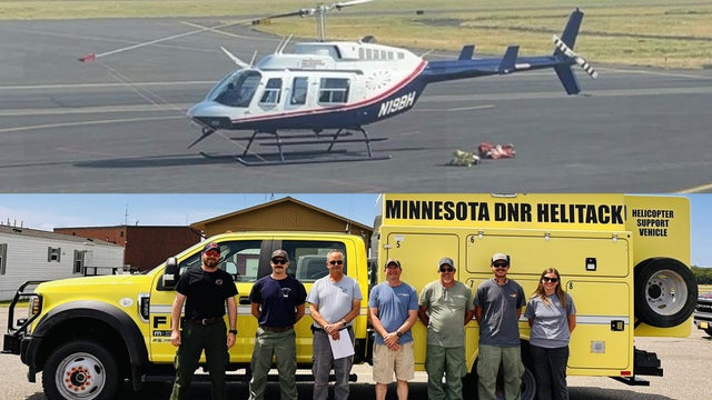 Minnesota 'helitack' crew sent to fight western wildfires