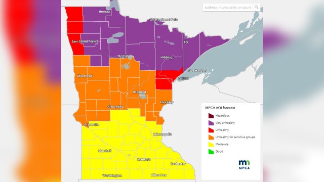 Air quality alert issued across Minnesota: ‘Unhealthy for everyone’