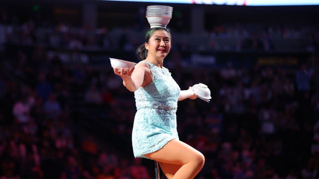 Red Panda fractures wrist, Target Center fall due to damaged unicycle