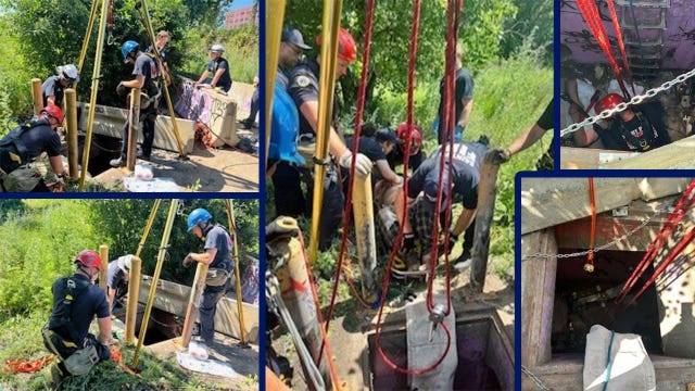 St. Paul firefighters rescue man stuck in sewer for 4 days after bystander hears screaming