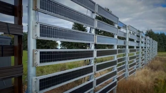 MnDOT: Solar fence controls drifting snow, generates power to melt snow