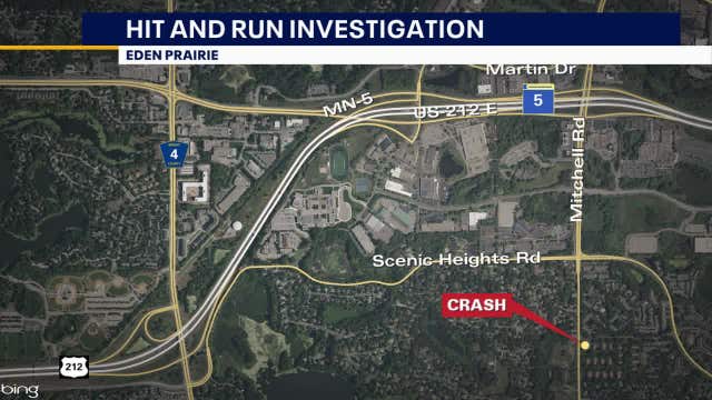 Hit-and-run injures woman, 2 children in Eden Prairie crosswalk