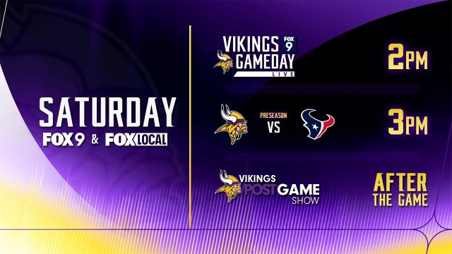 Vikings-Texans: How to watch Minnesota's first preseason game
