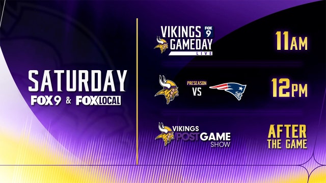 Vikings-Patriots: Watch Minnesota's second preseason game