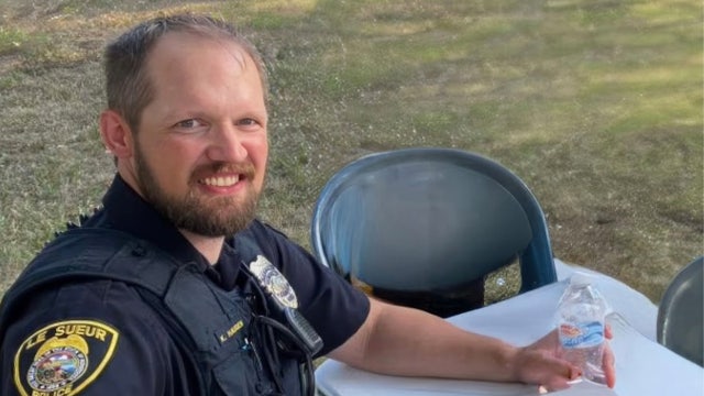 Late Le Sueur officer Karl Haugen honored with procession