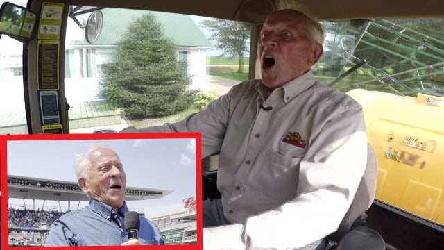 Singing farmer takes talent to different kind of field