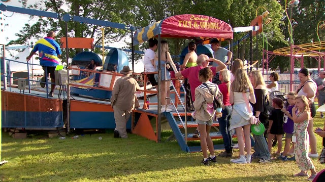 Faribault celebrates Tilt-A-Whirl history with spins around town