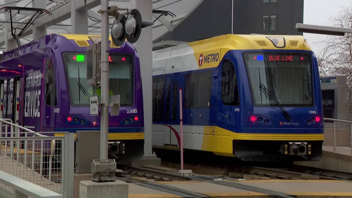 Metro Blue Line trains shutting down June 29–Aug. 19 between Target Field, Mall of America