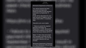 MN Department of Revenue warns of texting scam targeting residents